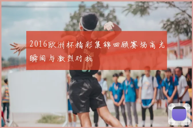 2016欧洲杯精彩集锦回顾赛场高光瞬间与激烈对抗